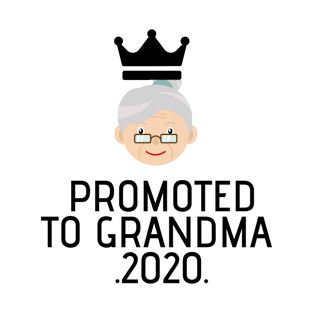 PROMOTED TO GRANDMA 2020 T-Shirt