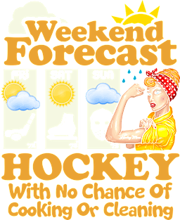 Weekend Forecast: Hockey With No Chance of Cooking or Cleaning Magnet