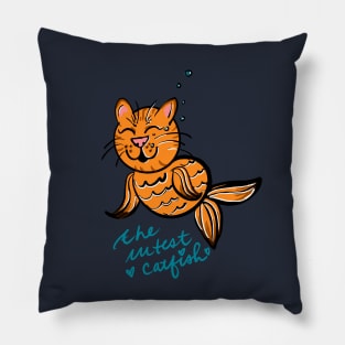 The Cutest Catfish Pillow