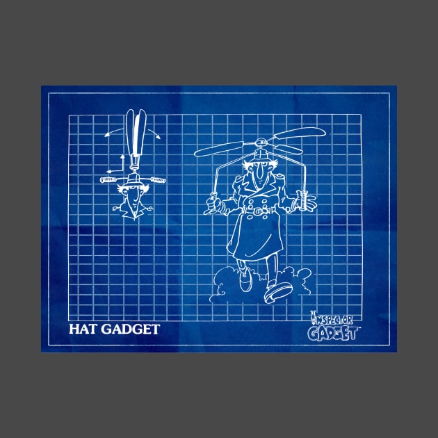 Gadget Copter by BigOrangeShirtShop