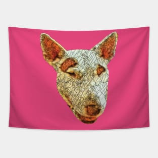 English Bull Terrier Tapestry