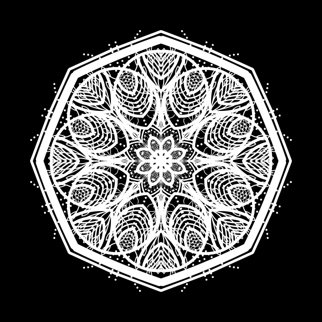 Mandala magic circle 08 by B&E