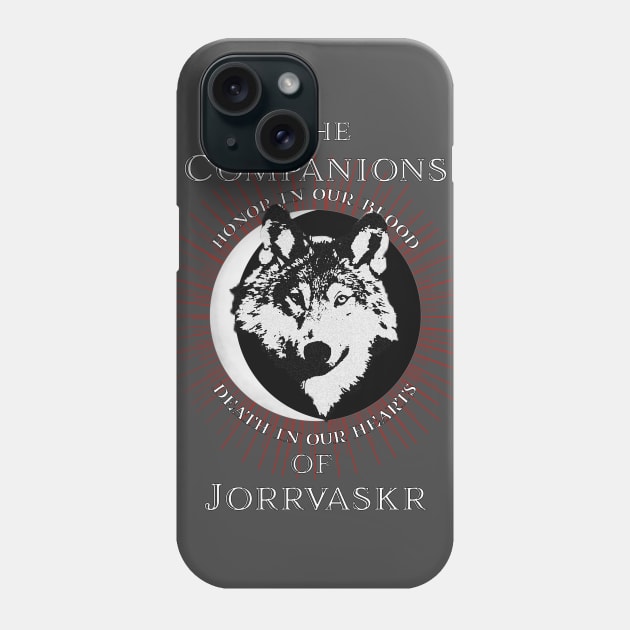 Companions of Jorrvaskr Vintage Art Phone Case by ChasingBlue