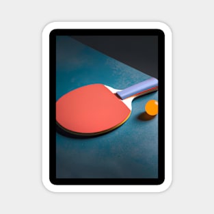 Table Tennis Racket Magnet