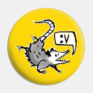 Possum facts front and back Pin