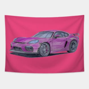 Porsche Tapestry