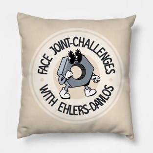 Face Joint-Challenges With Ehlers Danlos Syndrome - EDS Awareness Pillow