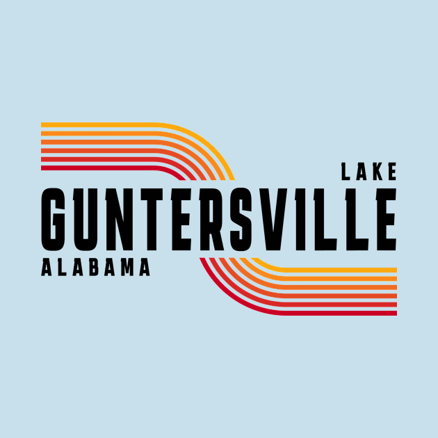 Lake Guntersville 80's Retro by Alabama Lake Life