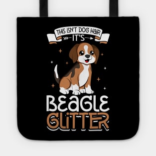 Beagle glitter Tote