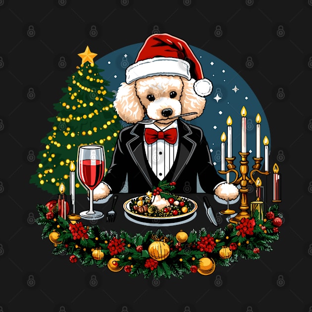 Poodle Dog Christmas by Graceful Designs