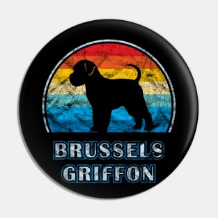 Brussels Griffon Vintage Design Dog Pin