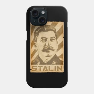 Joseph Stalin Propaganda Poster Phone Case