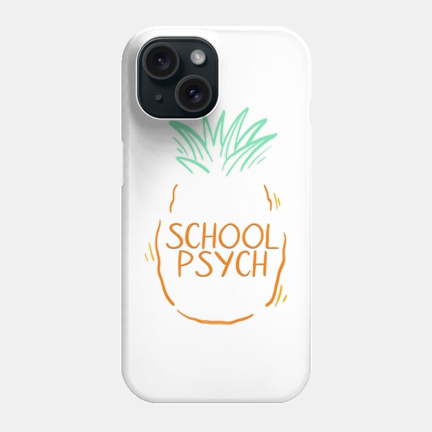 school psychologist Phone Case by EtheLabelCo