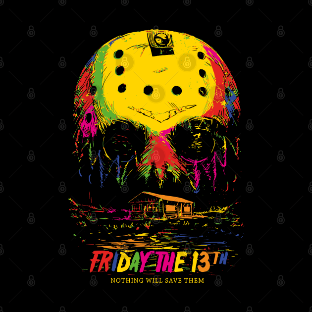 Friday the 13th movie poster by ArtMofid