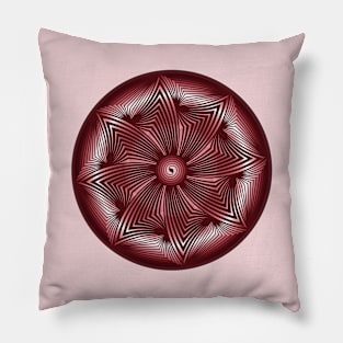 3D Flowering FlooFloo Red 2 Pillow