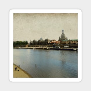 Dresden Germany sightseeing trip photography from city scape Europe trip Magnet