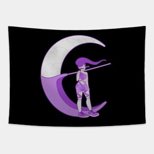 Moon Warrior Tapestry