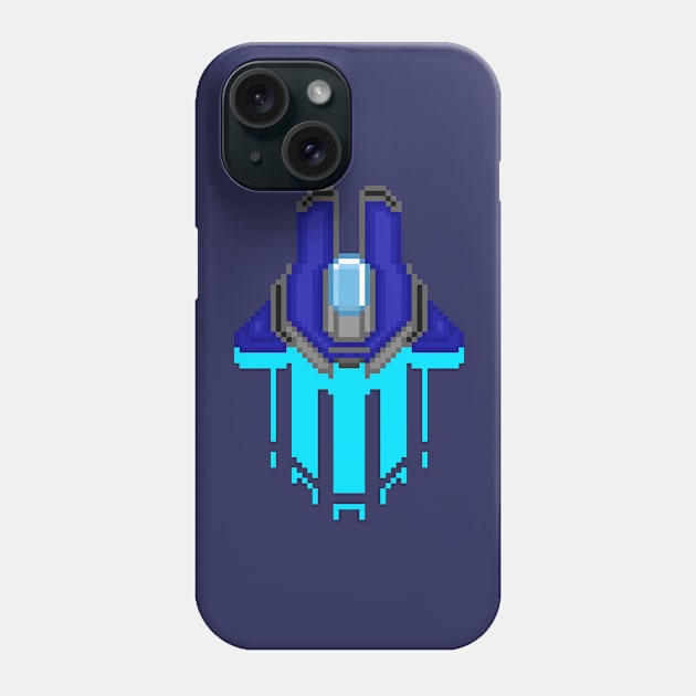 Space Ship Phone Case by PixelCarvel