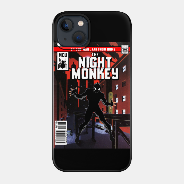 Night Monkey - Spider Man - Phone Case