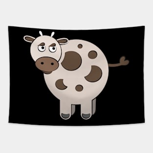 Cute Funny Cow Tapestry