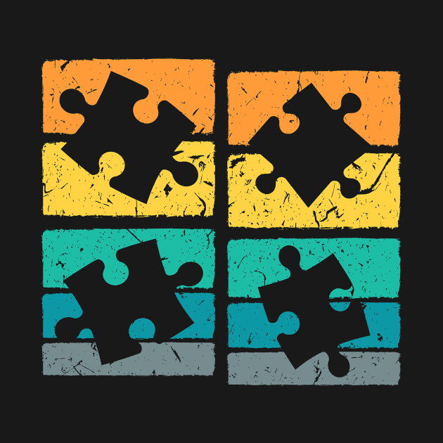 Vintage Puzzle by Humbas Fun Shirts