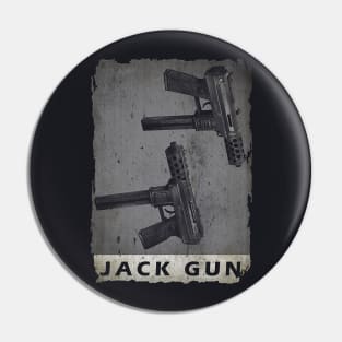 Jack Burton Gun Pin