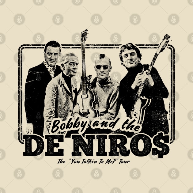 Robert De Niro Band Shirt (Bobby and the De Niros) by UselessRob