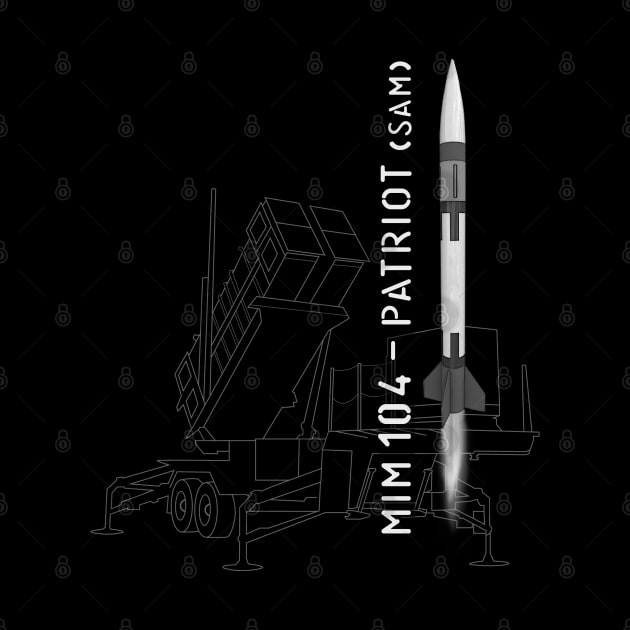 MIM-104 Patriot surface to air missile (SAM) by Jose Luiz Filho