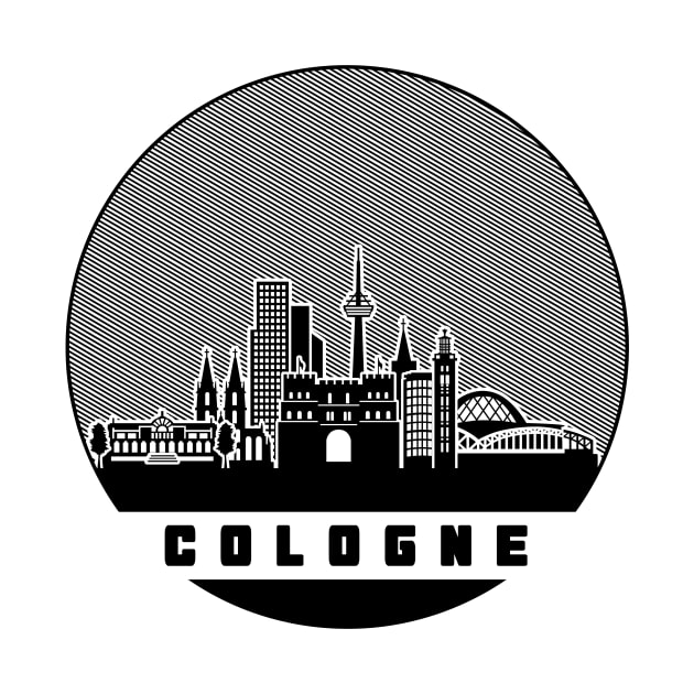 Cologne Germany Skyline by travel2xplanet