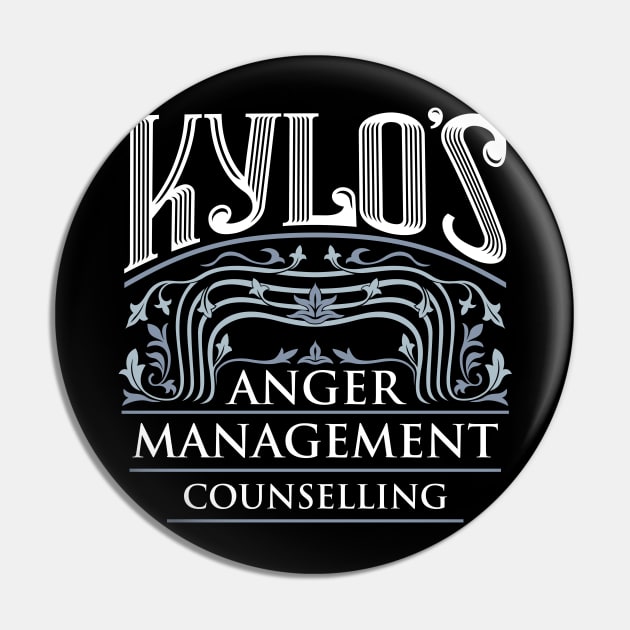 Kylo's Anger Management Pin by DoodleDojo