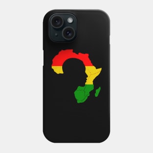 Africa Map Phone Case