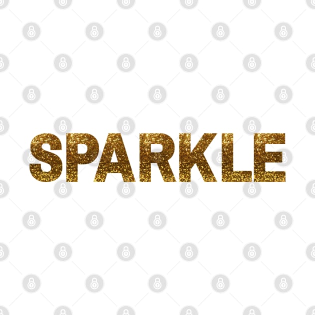 Sparkle font gold by hexchen09