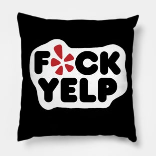 F Yelp Pillow