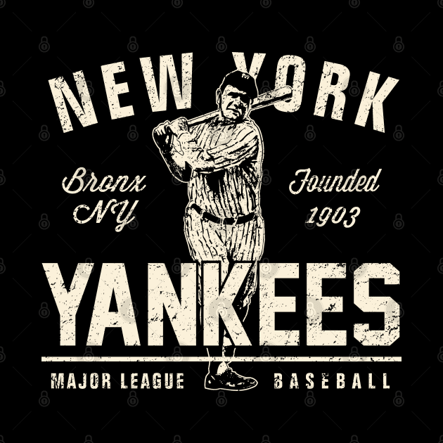 Vintage New York Yankees 1 by Buck Tee by Buck Tee