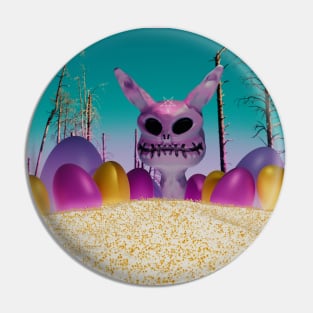 Satanic Easter Pin