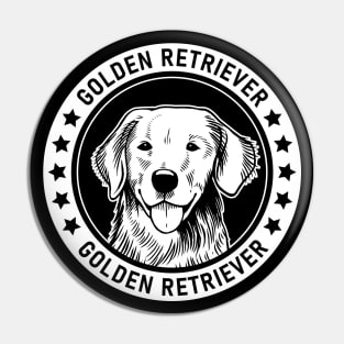 Golden Retriever Fan Gift Pin