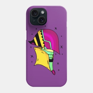 Cyberpunk Bee Sting Helmet Phone Case