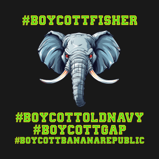 Boycott Fisher Old Navy Gap Banana Republic Oakland Athletics T-Shirt