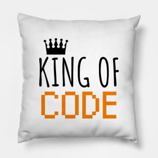 Develop King of code Pillow