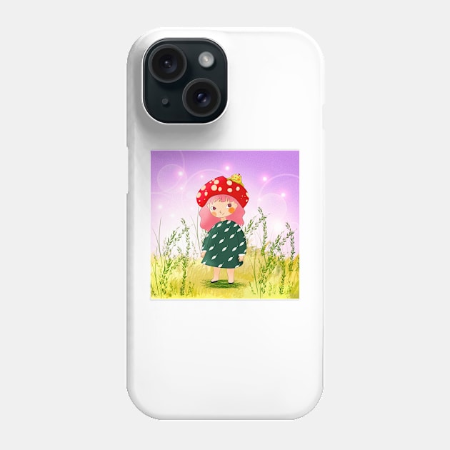 Enchanted Fungi Friends Phone Case by IstoriaDesign