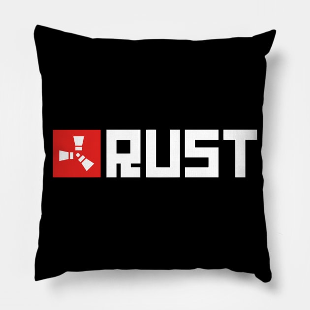 Rust Pillow by BYVIKTOR