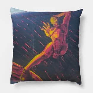 Berlin Wall Street Art Photography Pillow