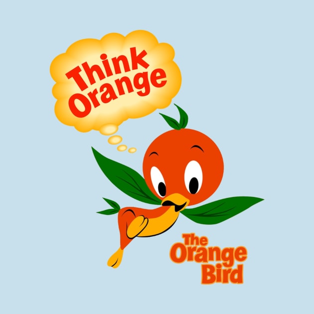 The Orange Bird by PoppedCultureTees