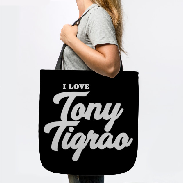 I Love Tony Tigrao Celebrity Tote Teepublic