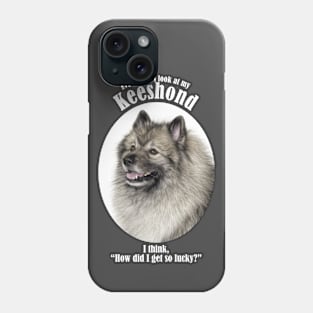 Lucky Keeshond Phone Case