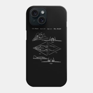 F-117 Nighthawk Patent | Stealth Bomber Phone Case