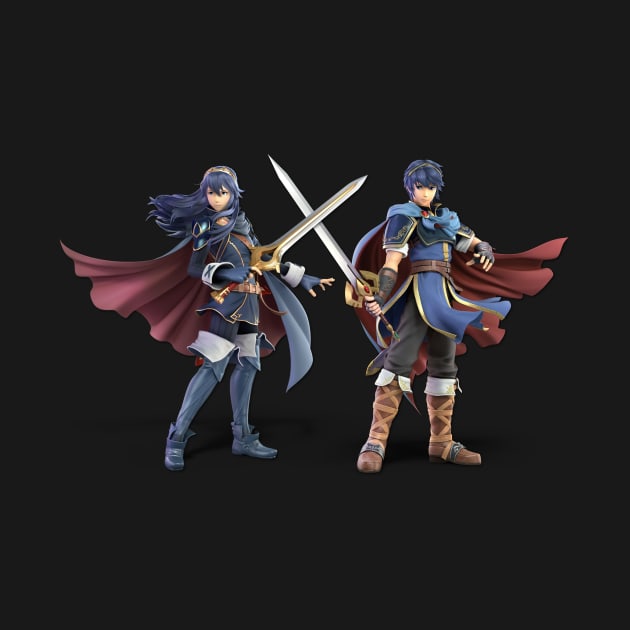 Marth and Lucina | Super Smash by ShowoffCreative