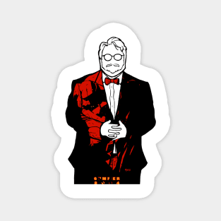 Guillermo Del Toro portrait (Hellboy) Magnet