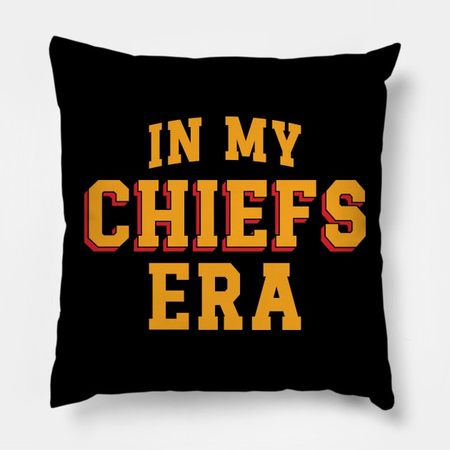 In My Chiefs Era v5 Pillow by Emma