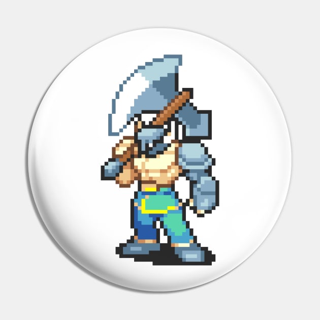 Berserker Fighting Sprite Pin by SpriteGuy95